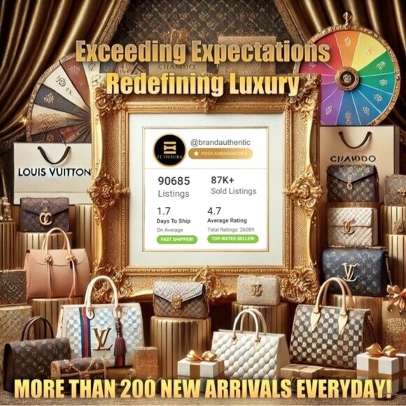 Meet your Posher, %100 authentic! Welcome offer NEWW - Picture 1 of 15